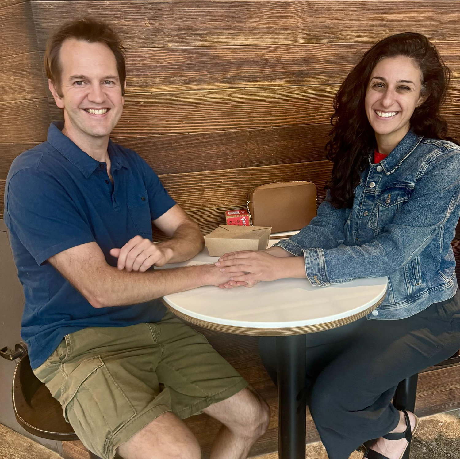 Revisiting where we sat for our first date at Avanti in Boulder, CO