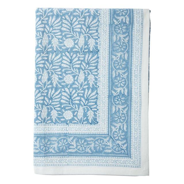 Jasmine Tablecloth Large Blue