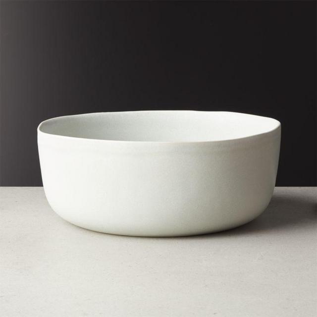 Drift Reactive Silver Grey Serving Bowl