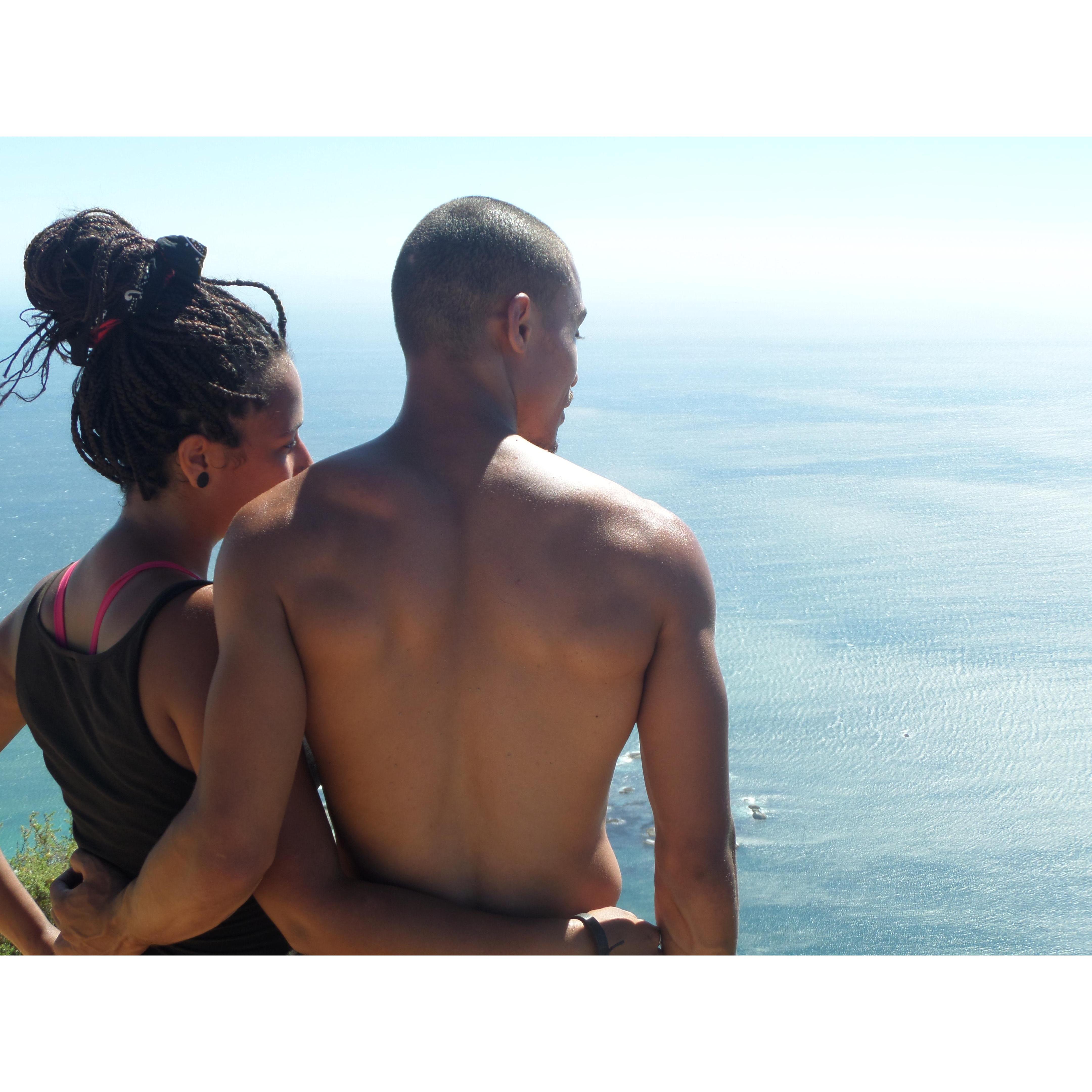 He knew it was love when I hiked Lion's Head with him!