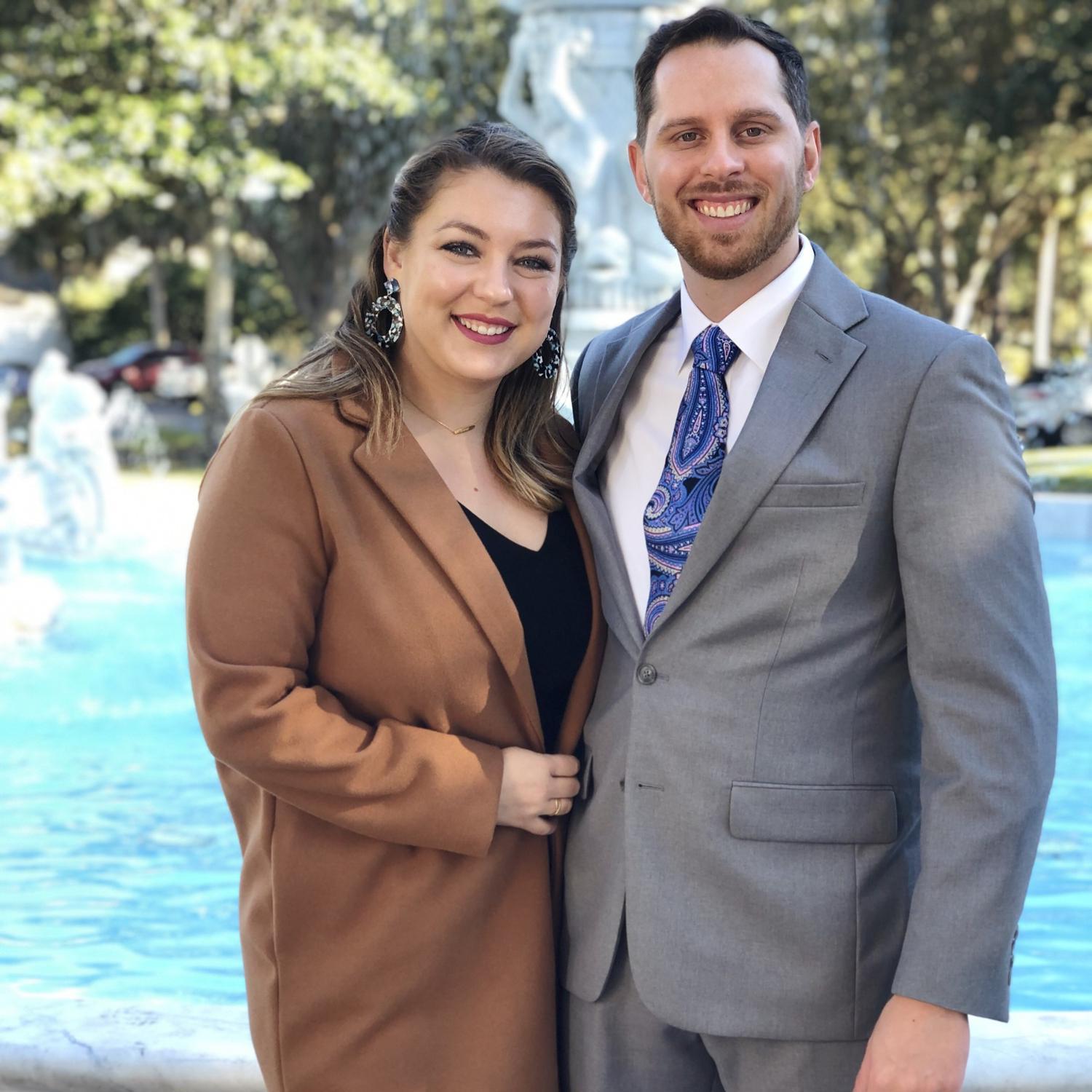 01/29/2022 Celebrating Hannah & Cody at their wedding in Crystal River, FL.