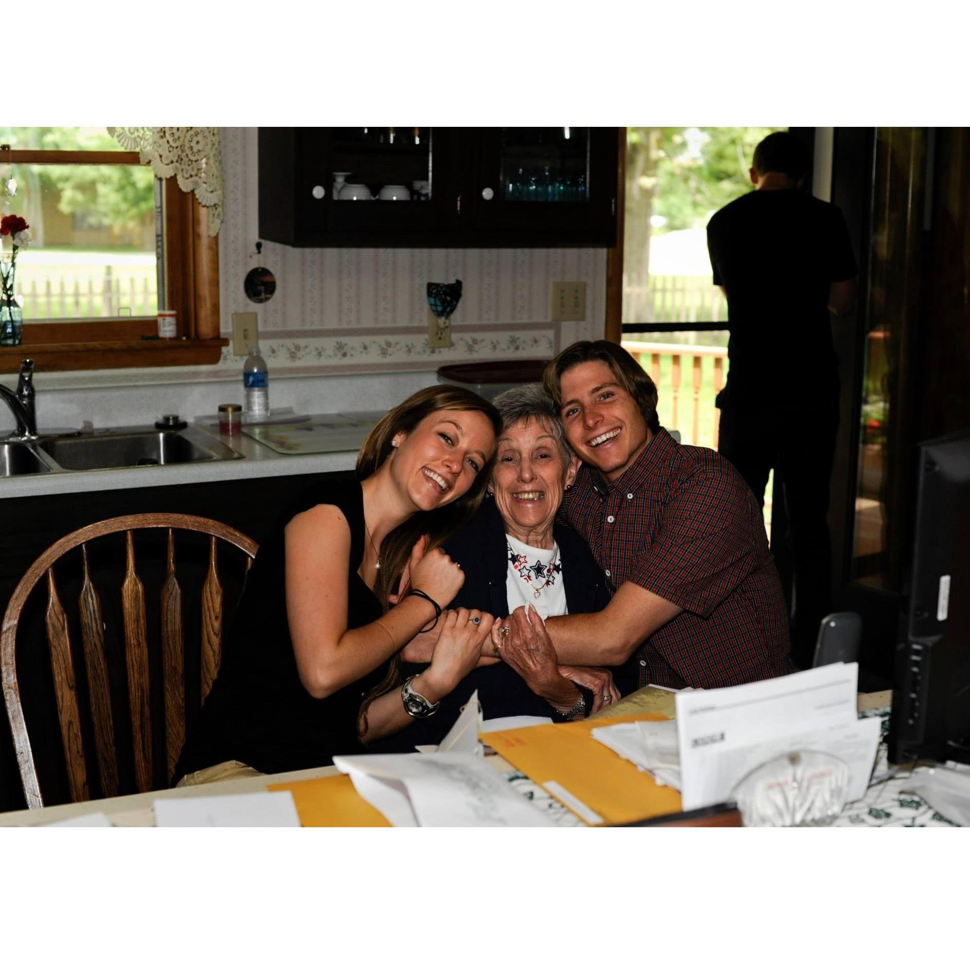 Grandma Jackie in Oconto Falls, Wisconsin '2013