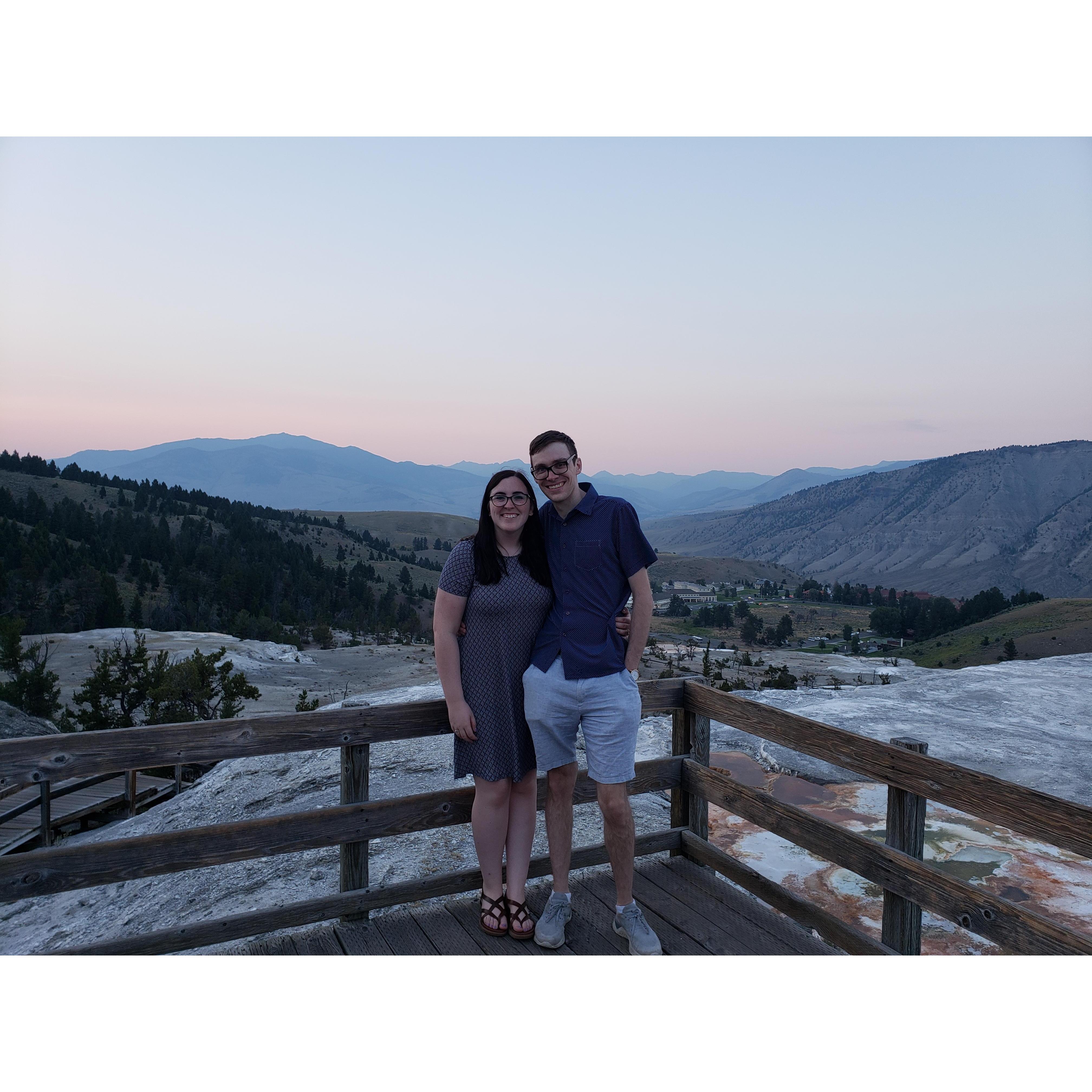 Mammoth Springs - Yellowstone National Park - July 2021