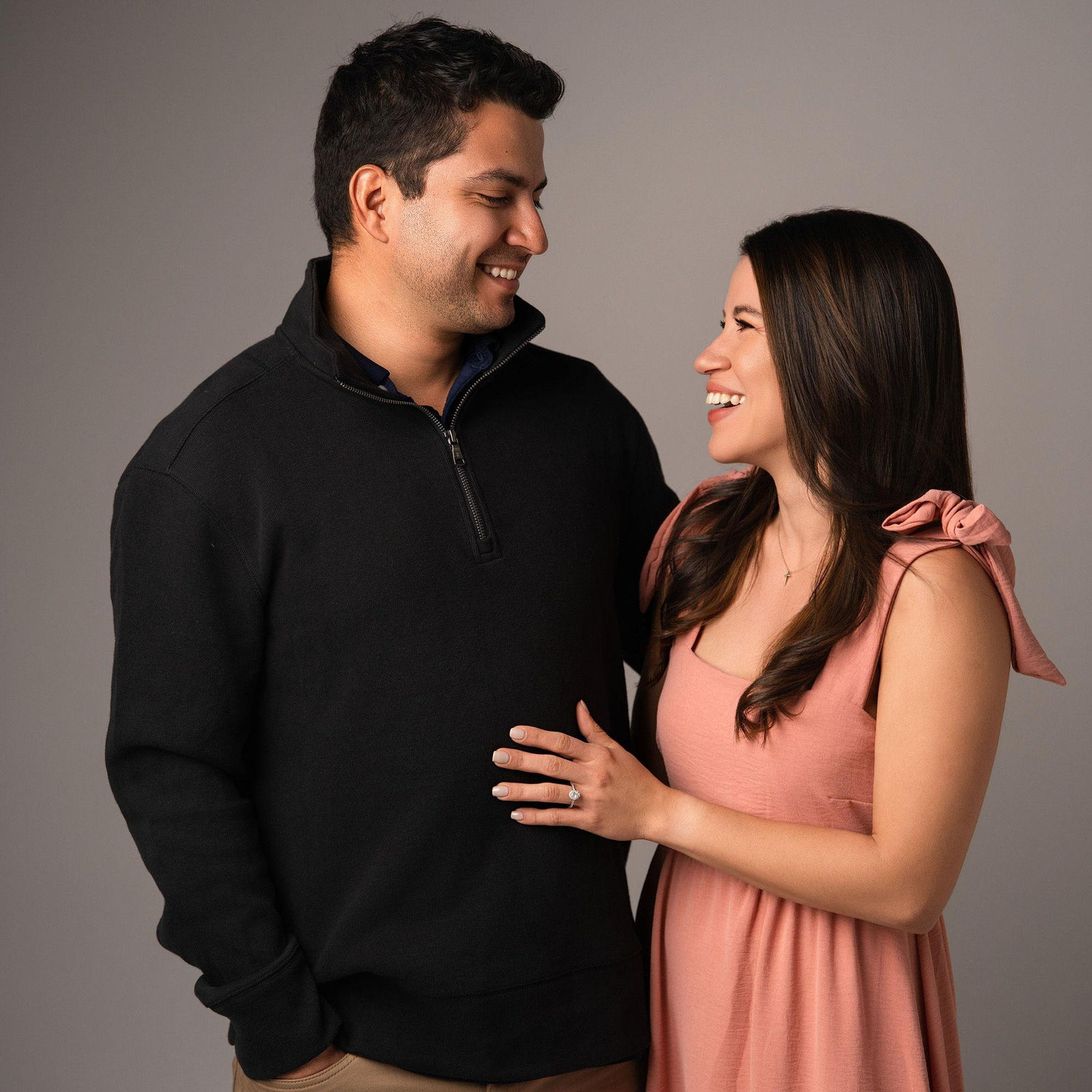 We really tried not to laugh in this photoshoot!