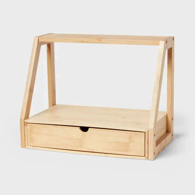 Bamboo Kitchen Counter Organizer - Brightroom™