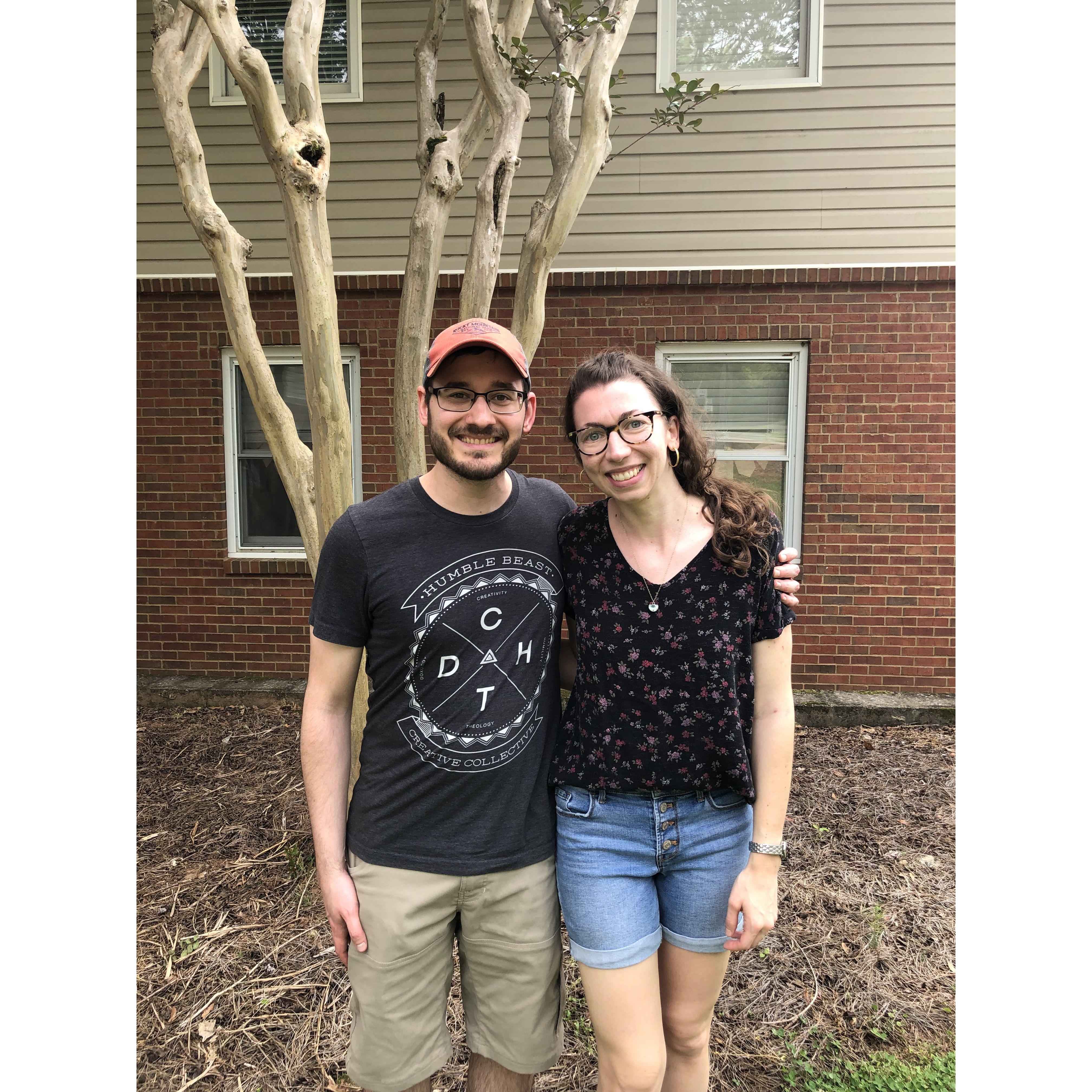 Our first proper photo together. :)