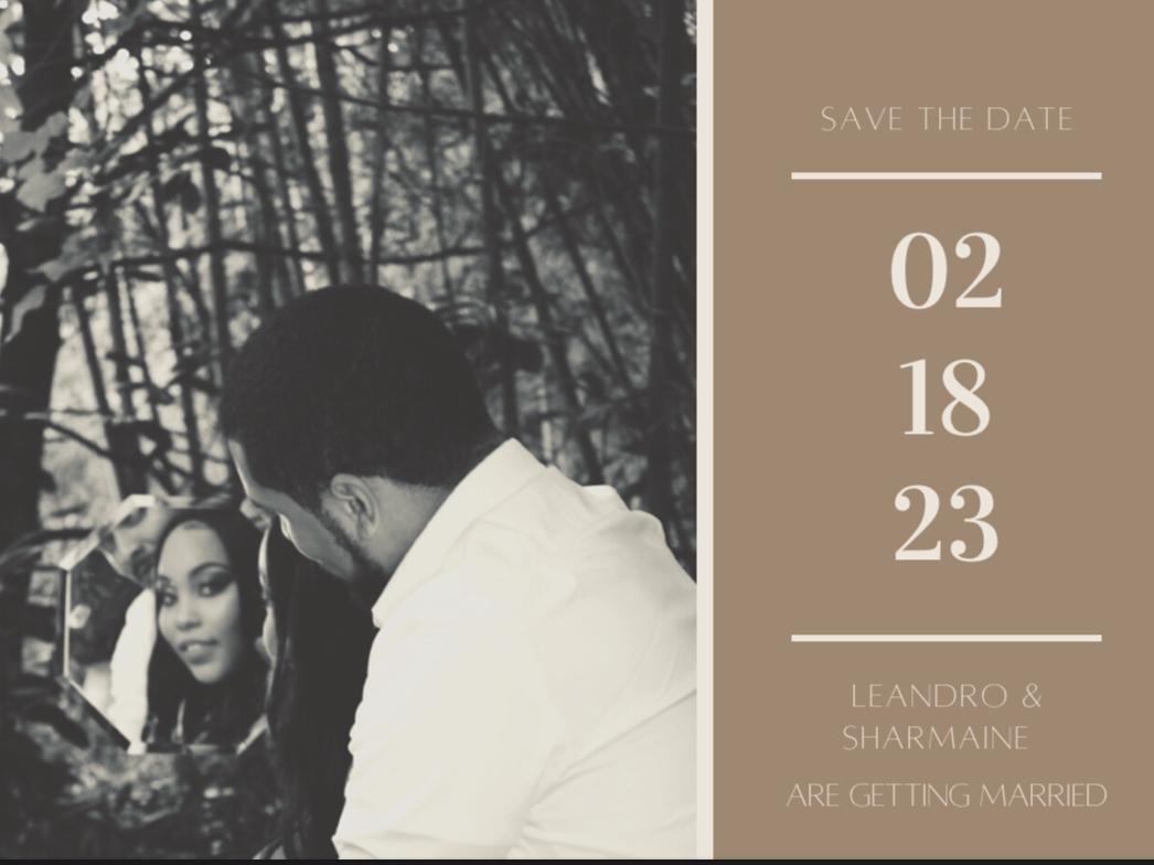 The Wedding Website of Sharmaine Lemon and Leandro Valdez