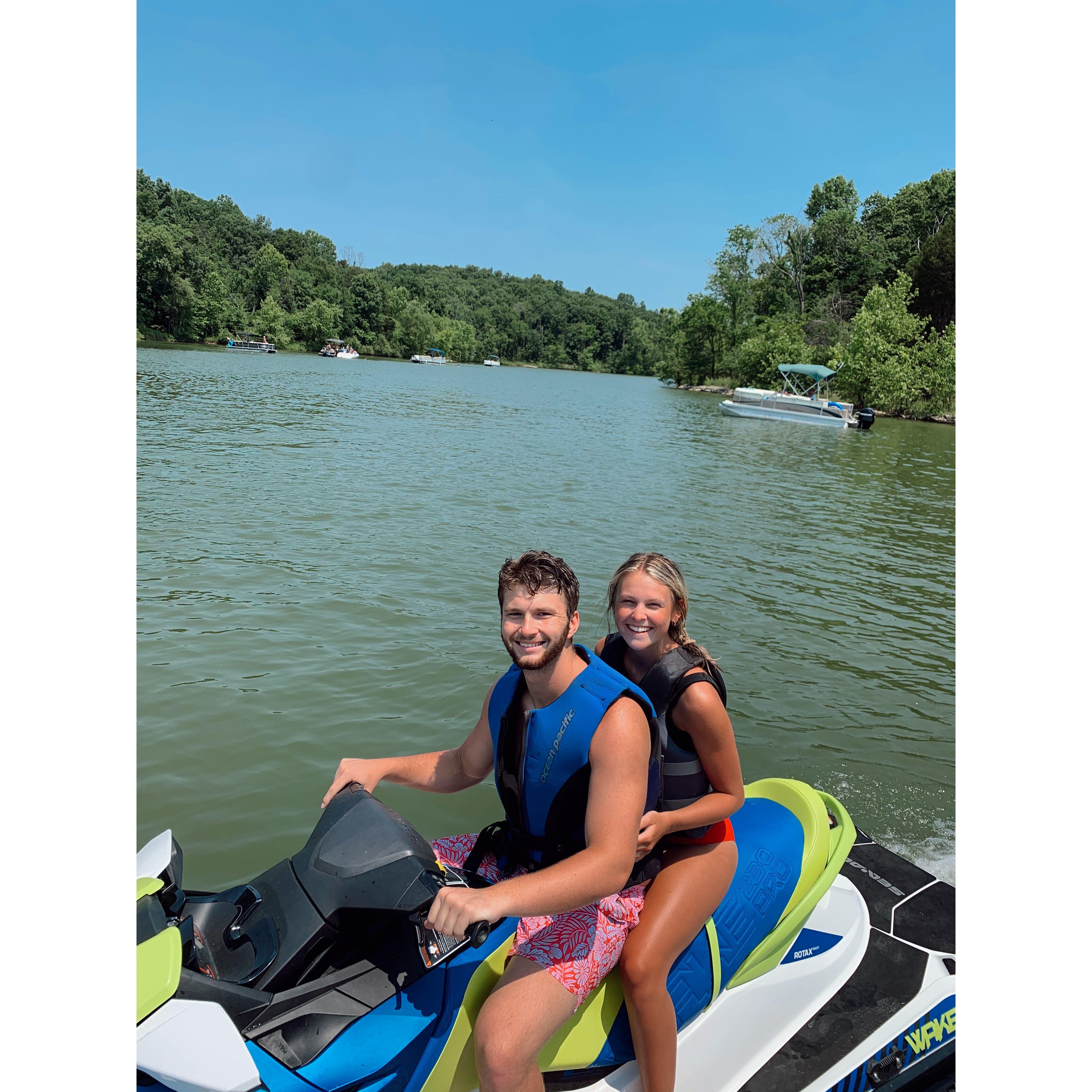 Our favorite weekends are at the lake with our people.