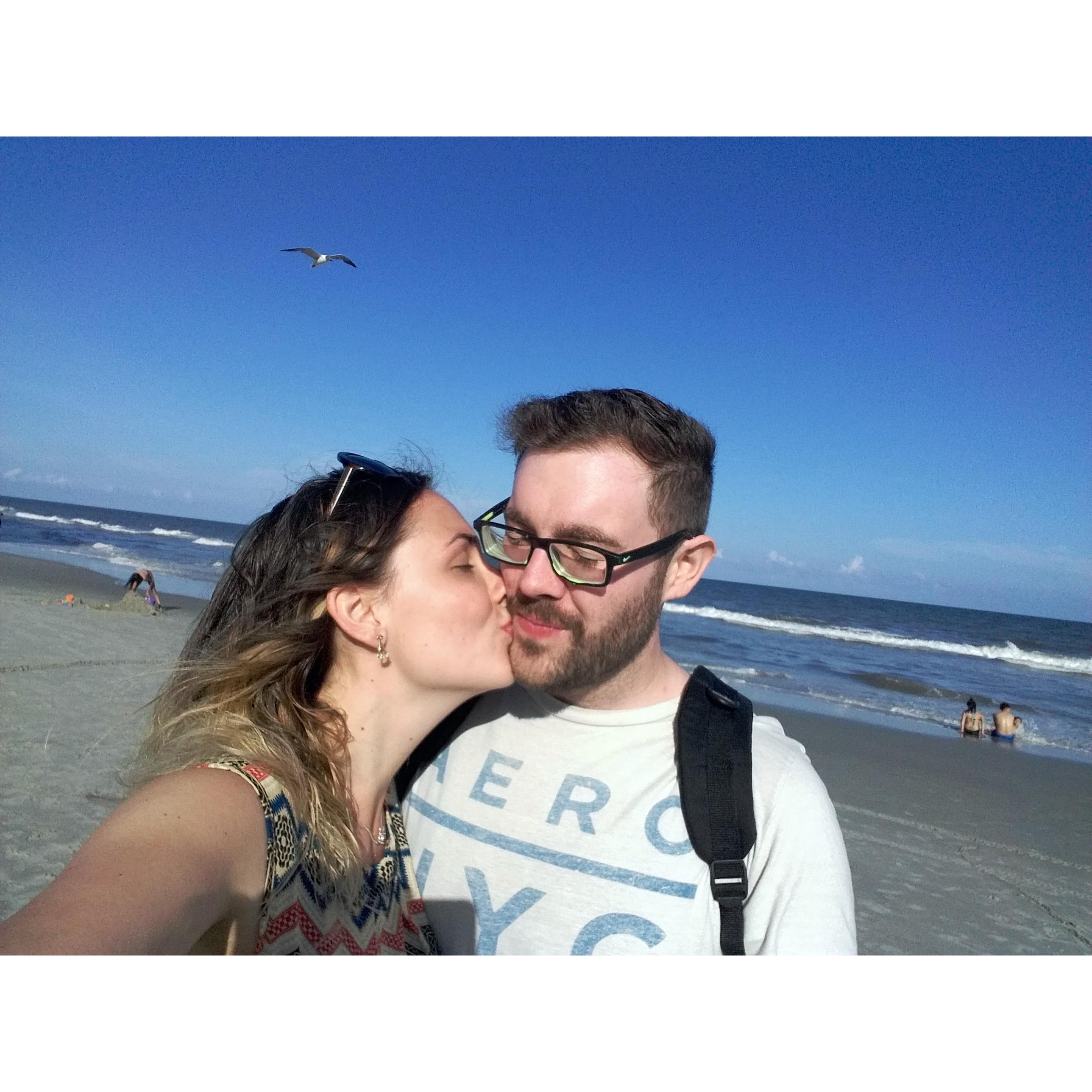 Bea and I in Myrtle Beach, South Carolina
