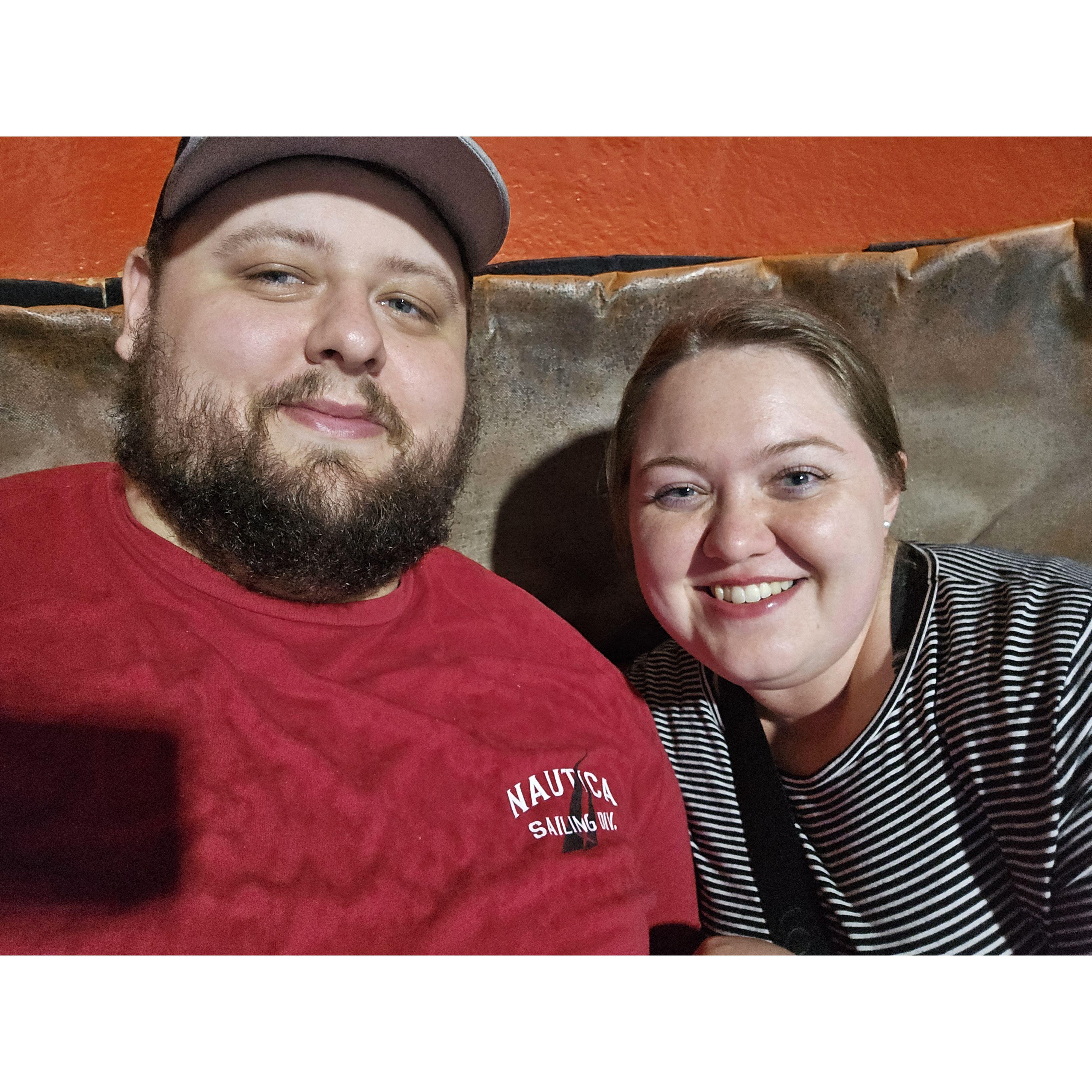 October 4, 2024: On a ride at the Georgia National Fair.  Steve took Lauren there to see Josh Turner live!