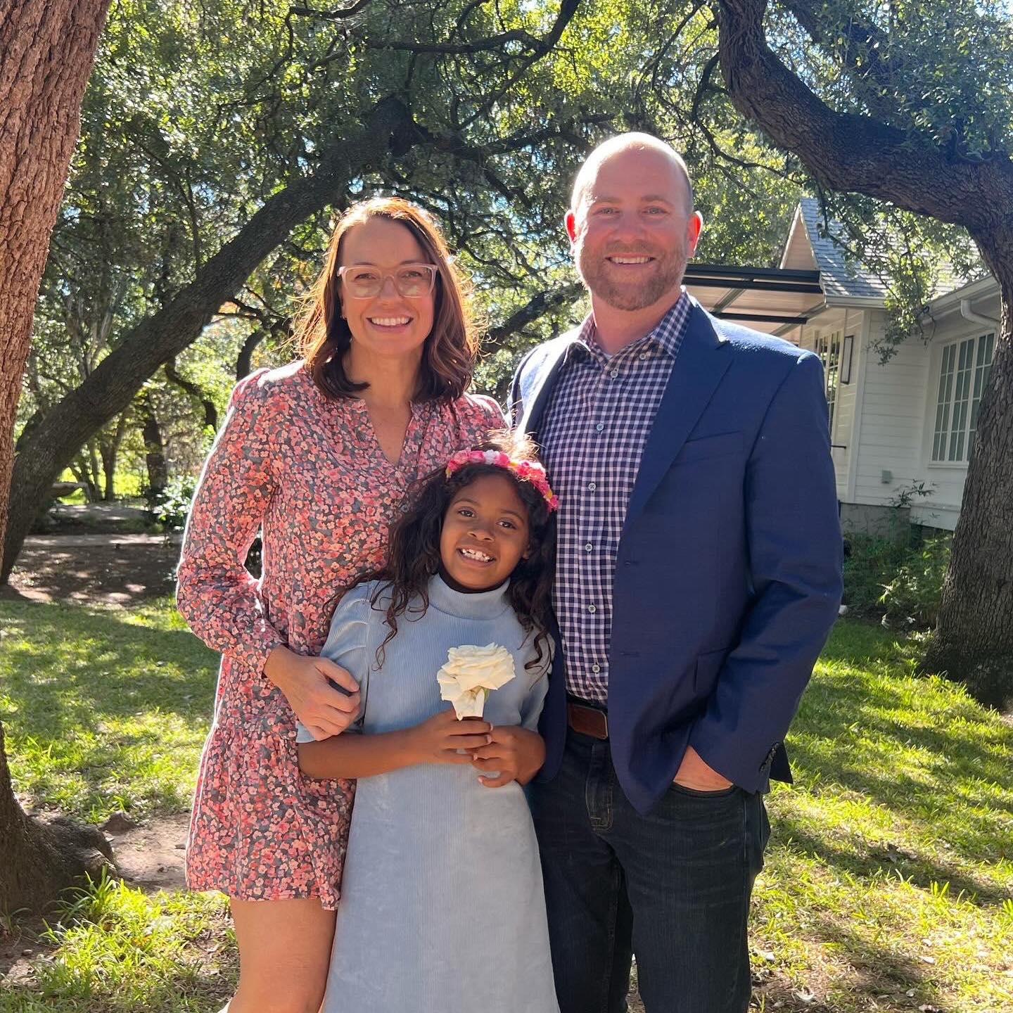 In Texas to see Dave and Jess get married