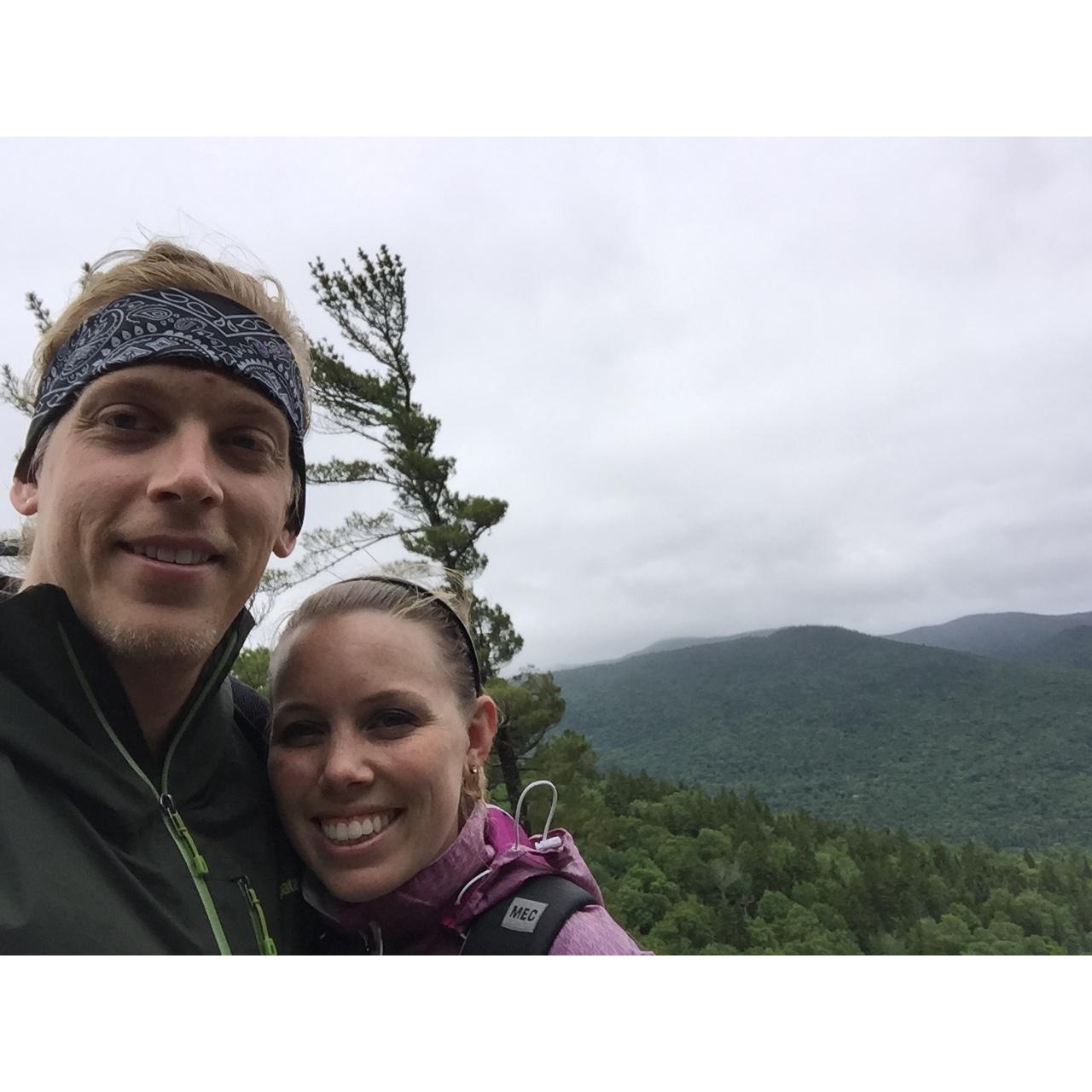 Camping in Mont Tremblan, QC