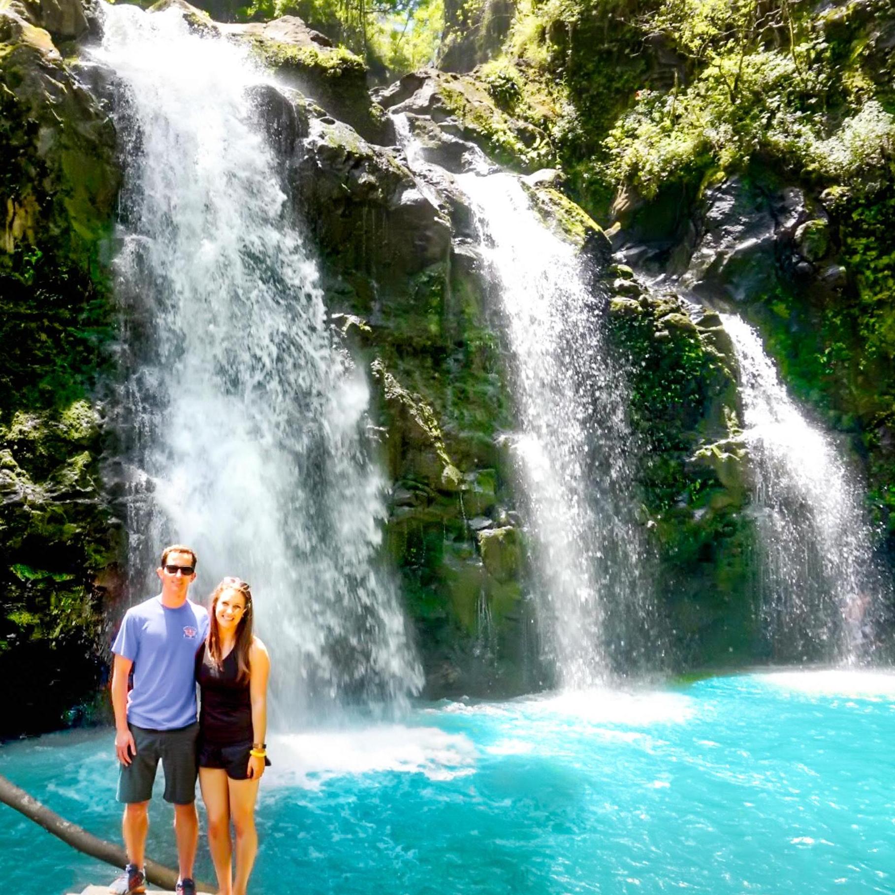 Three Bears Waterfalls in Maui, HI