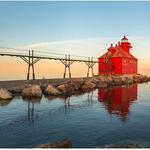 Sturgeon Bay Ship Canal Pierhead Lighthouse