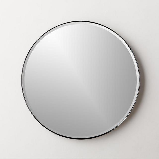 Graduate Brass Round Wall Mirror 24"