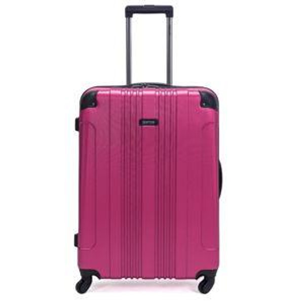 Luggage, Magenta, 28-Inch Checked