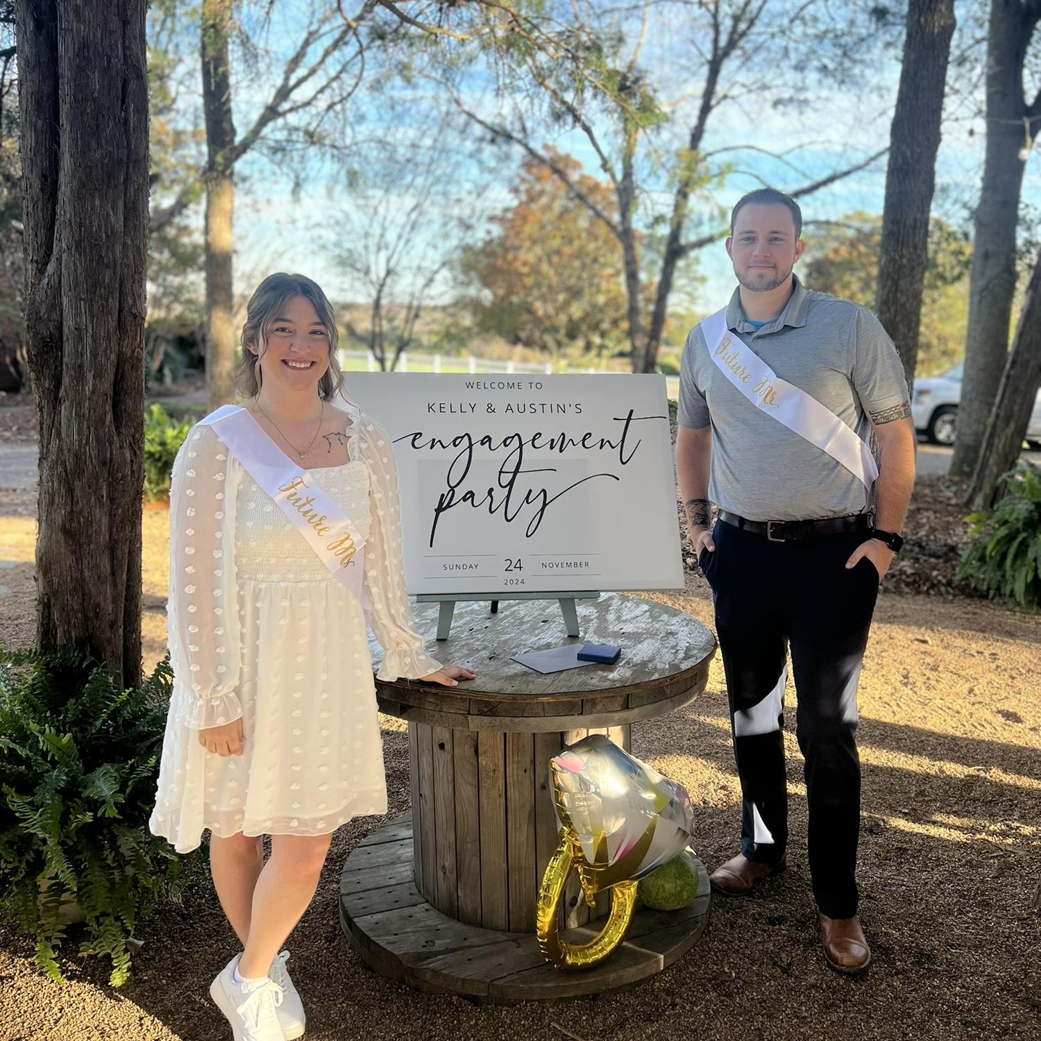 Our engagement party