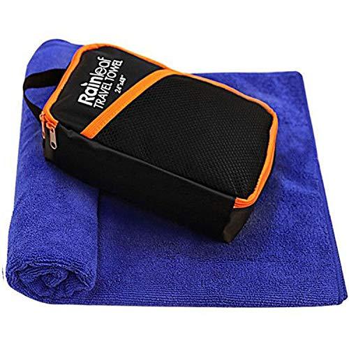 Rainleaf Travel Towel,Perfect Dry Towel,Microfiber Bath Towel,Swimming Towel,Backpacking Towel,Microfiber Towels for Body,Absorbent-Ultra Compact-Soft -Lightweight