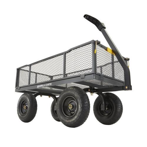 Gorilla Carts 6-cu ft Steel Utility Cart at Lowes.com