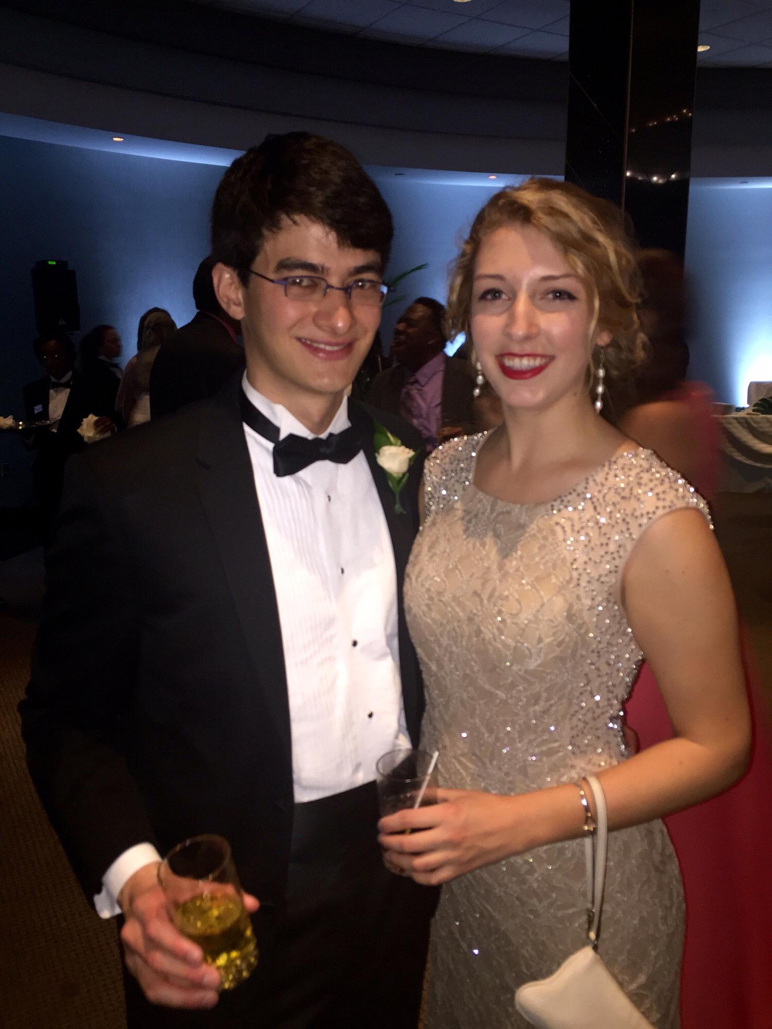 Rebecca and Phil’s wedding, where we got to pretend to be fancy.
