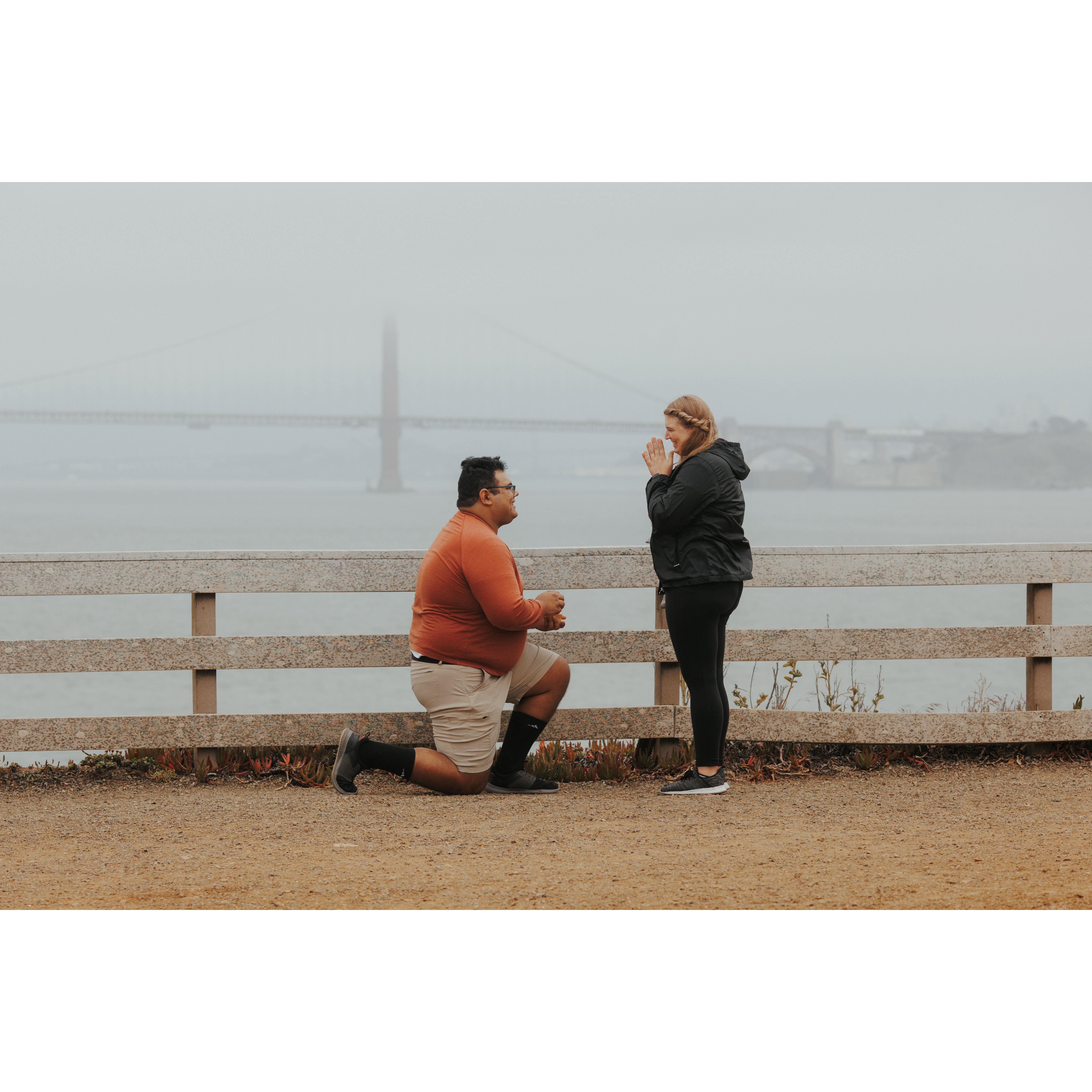 "Yes! Yes! A thousand times yes!"