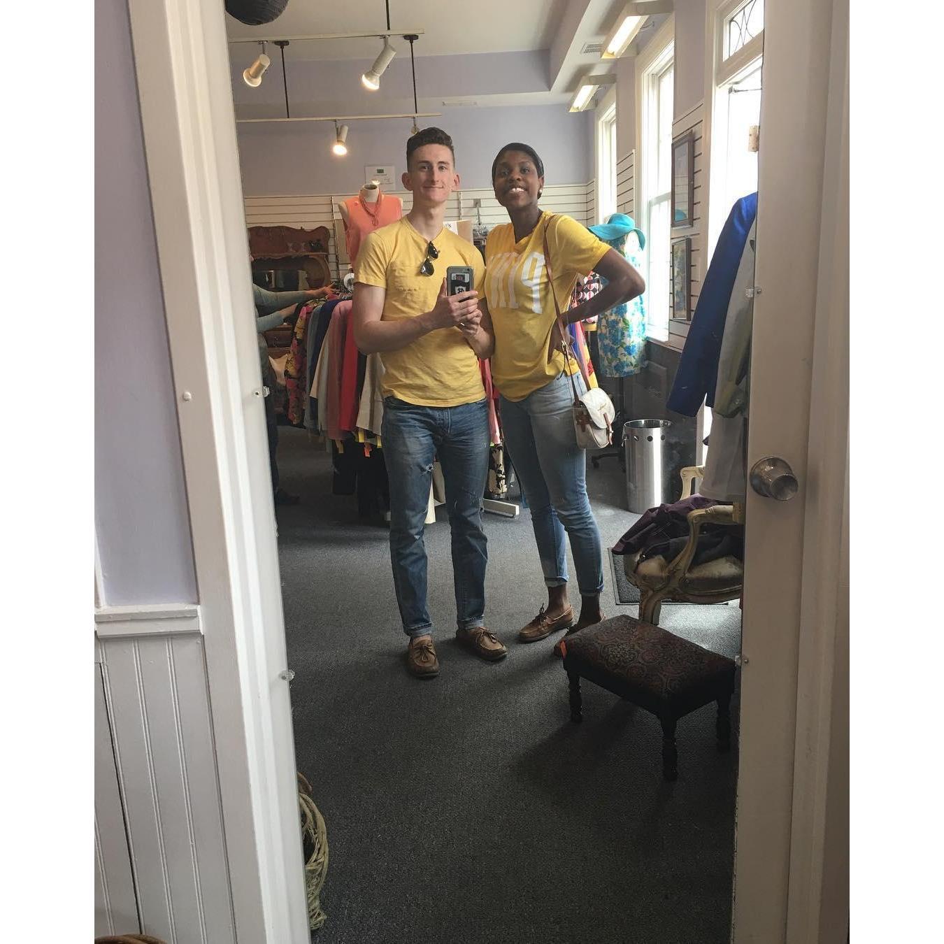 shopping while matching in Alexandria