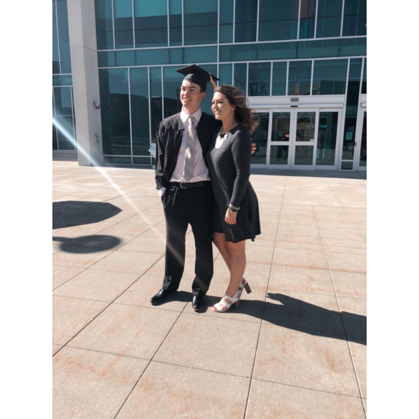 Matt's WMU graduation, May 2018
