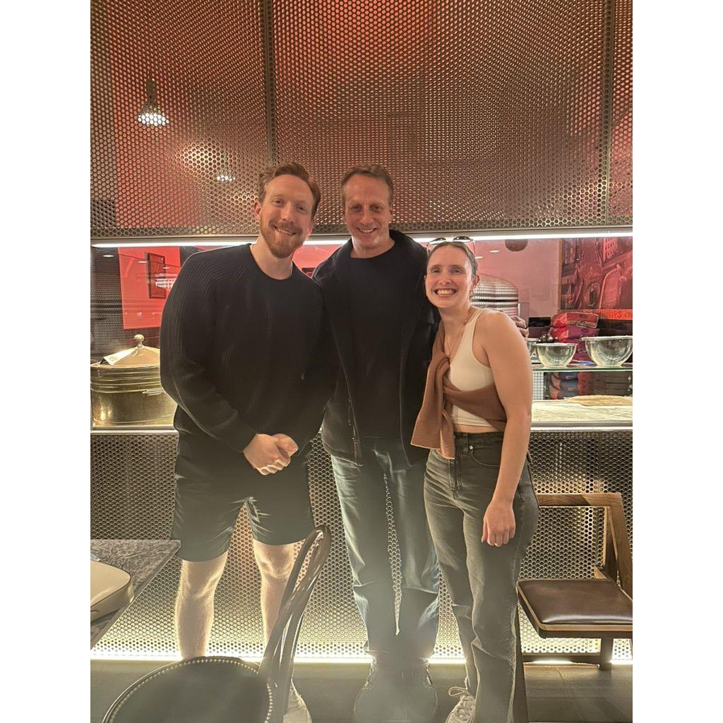 The night before Jesse proposed, we got to meet Tony Hawk at a pizza place in NYC! 2025