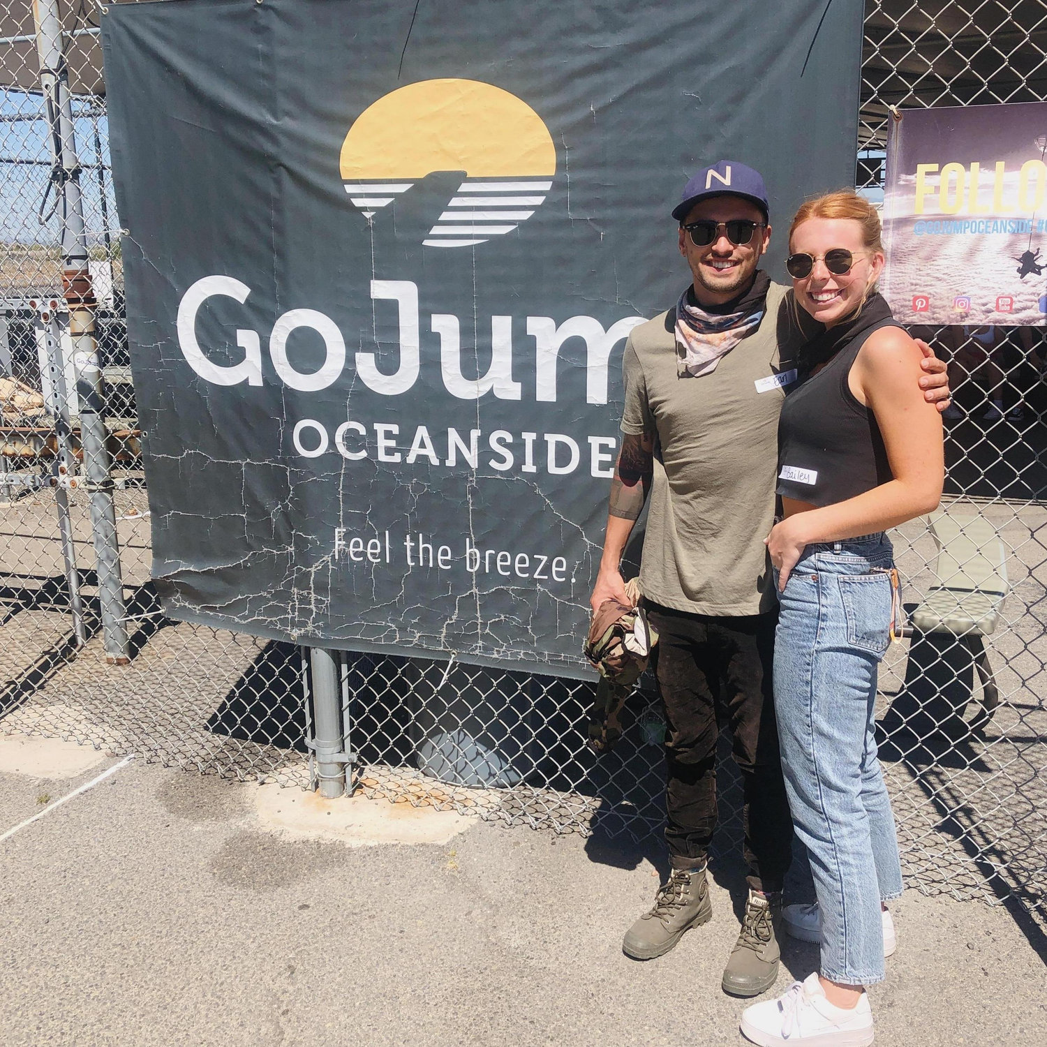 sky diving for earl's 29th