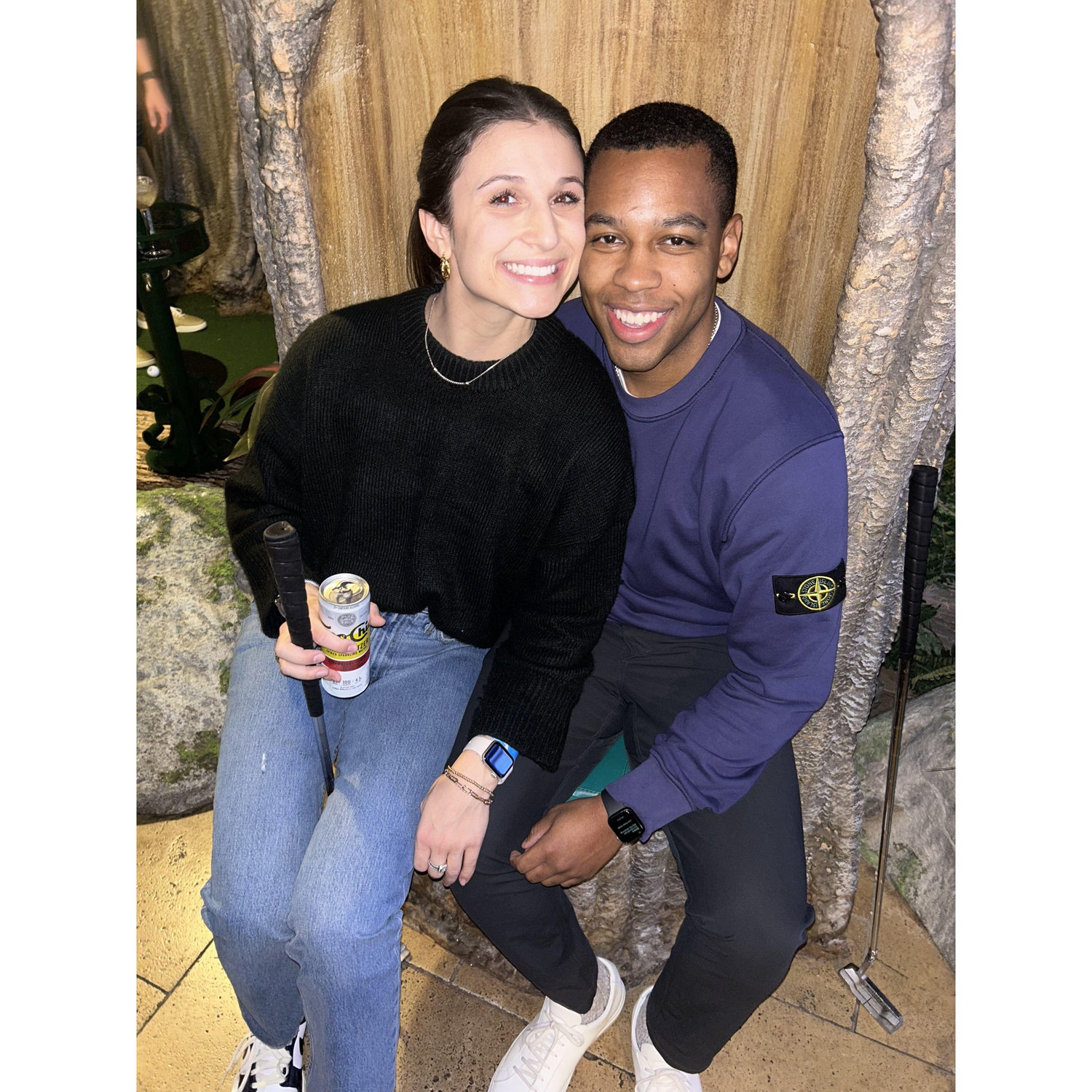 A night out in Charlotte playing some Putt Putt