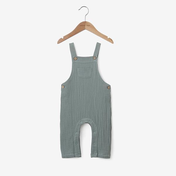 Sage Organic Muslin Baby Overall 6-9M