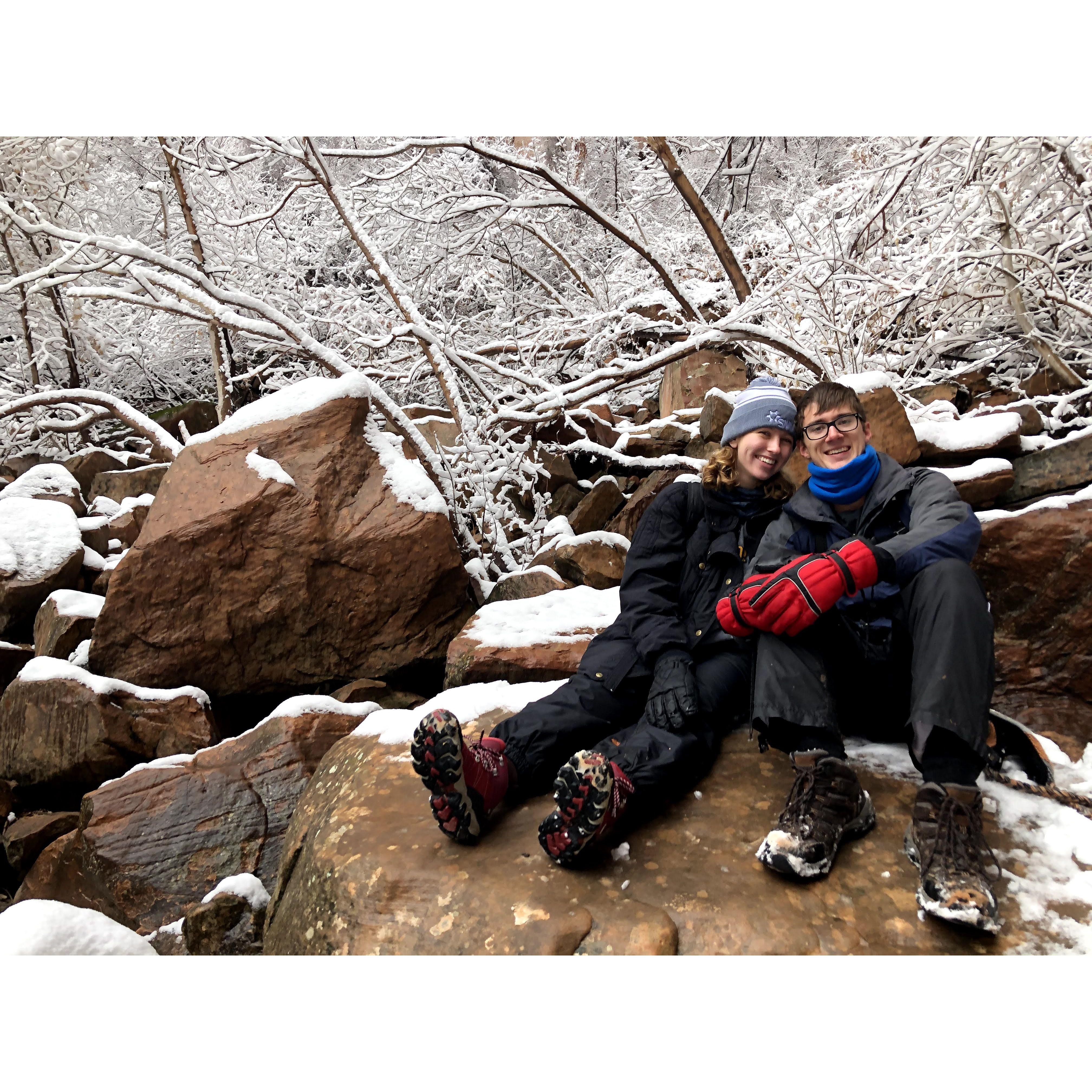Our first Utah trip back in 2019 to Zion NP