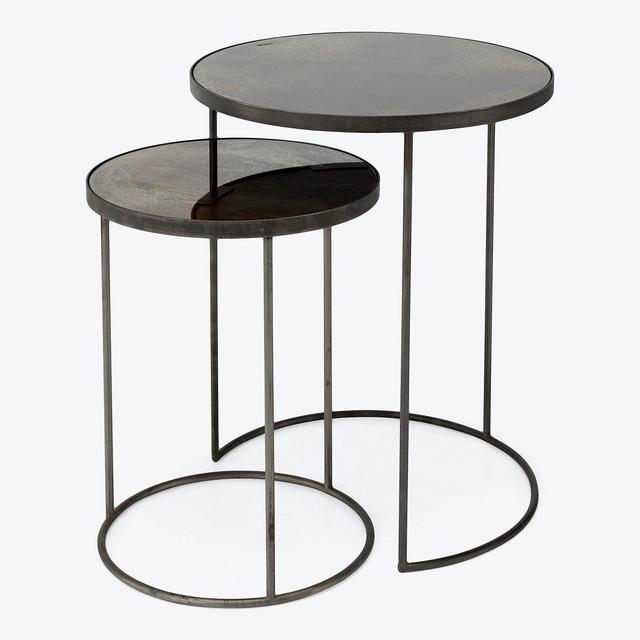 Reflect Bronze Nesting Tables