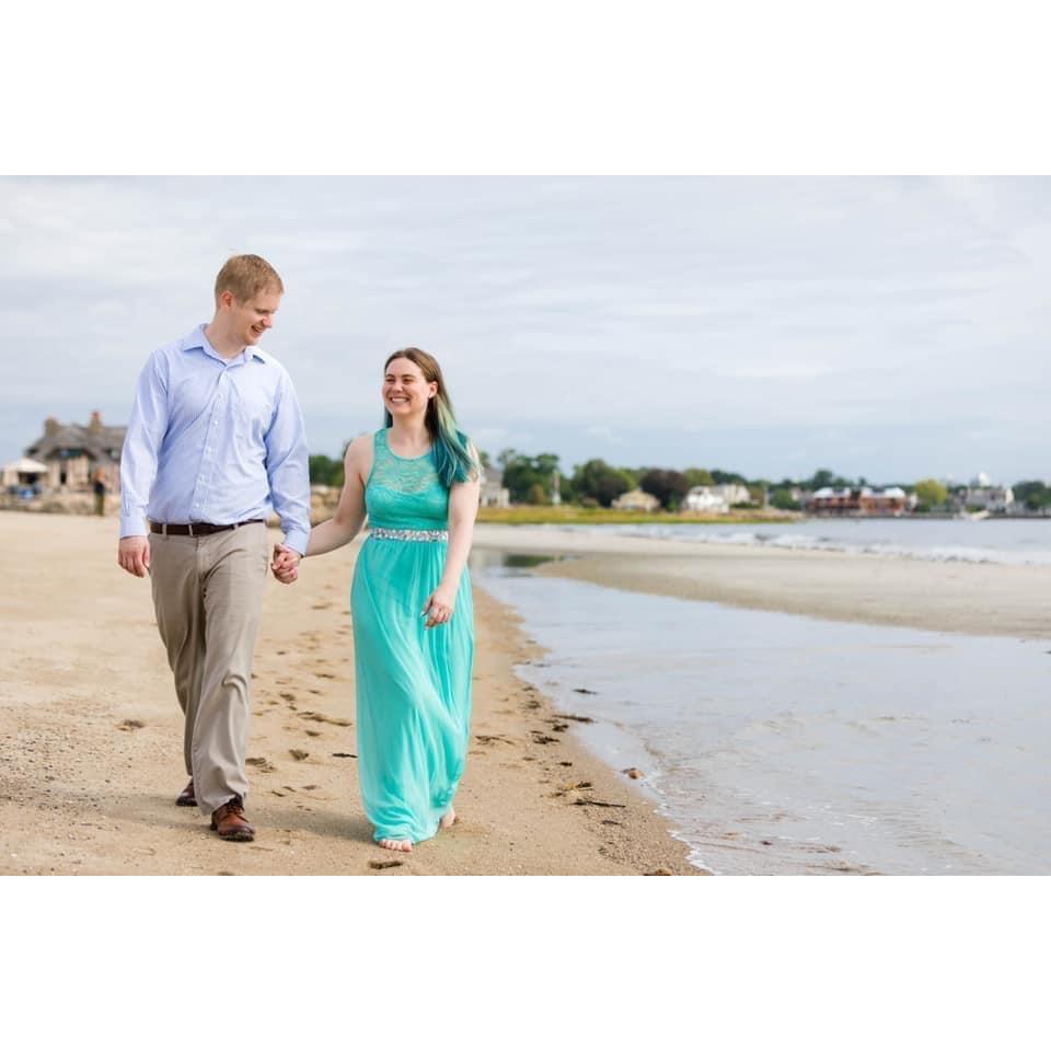 One of our favorite photos from our engagement shoot, we have this photo printed on a large canvas above the couch in our living room!