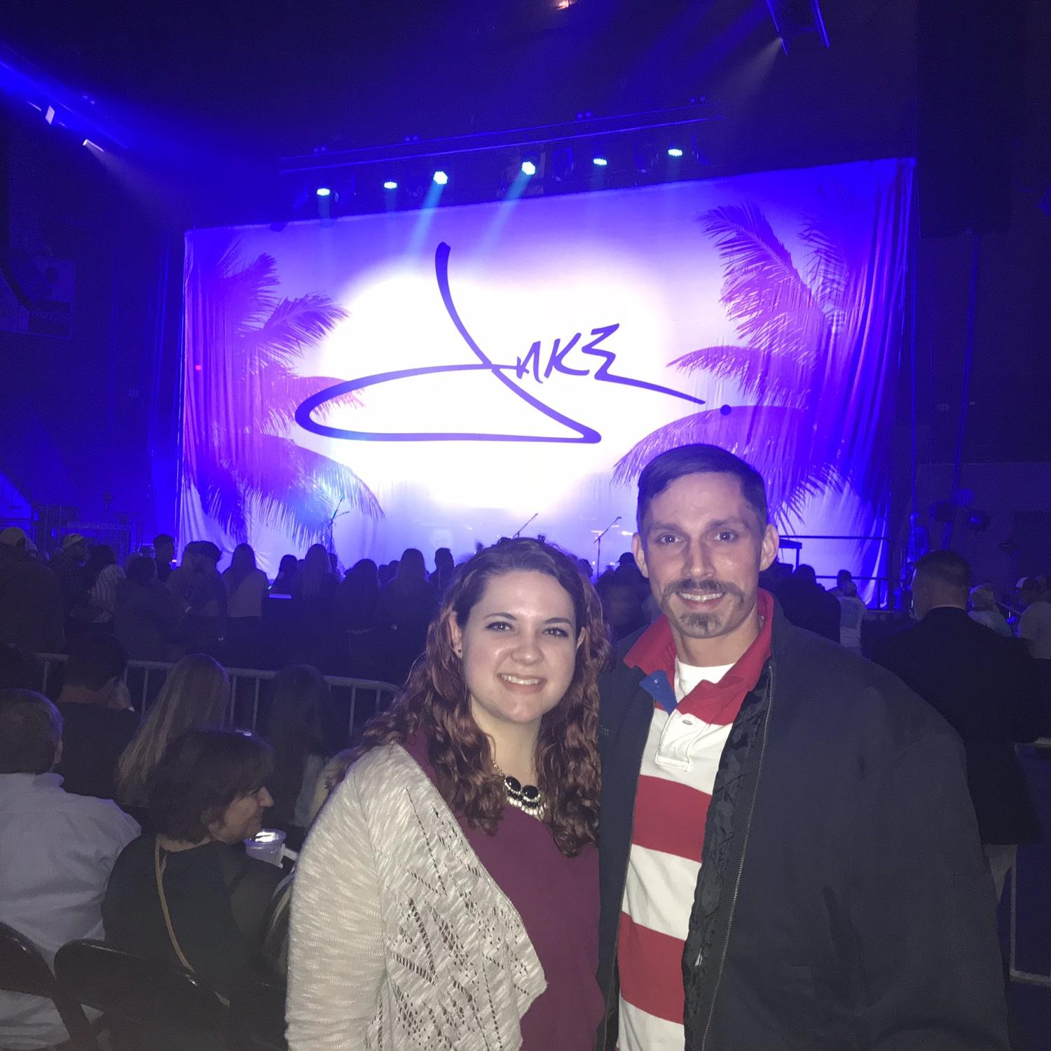 Attending the Jake Owen concert! November 2018