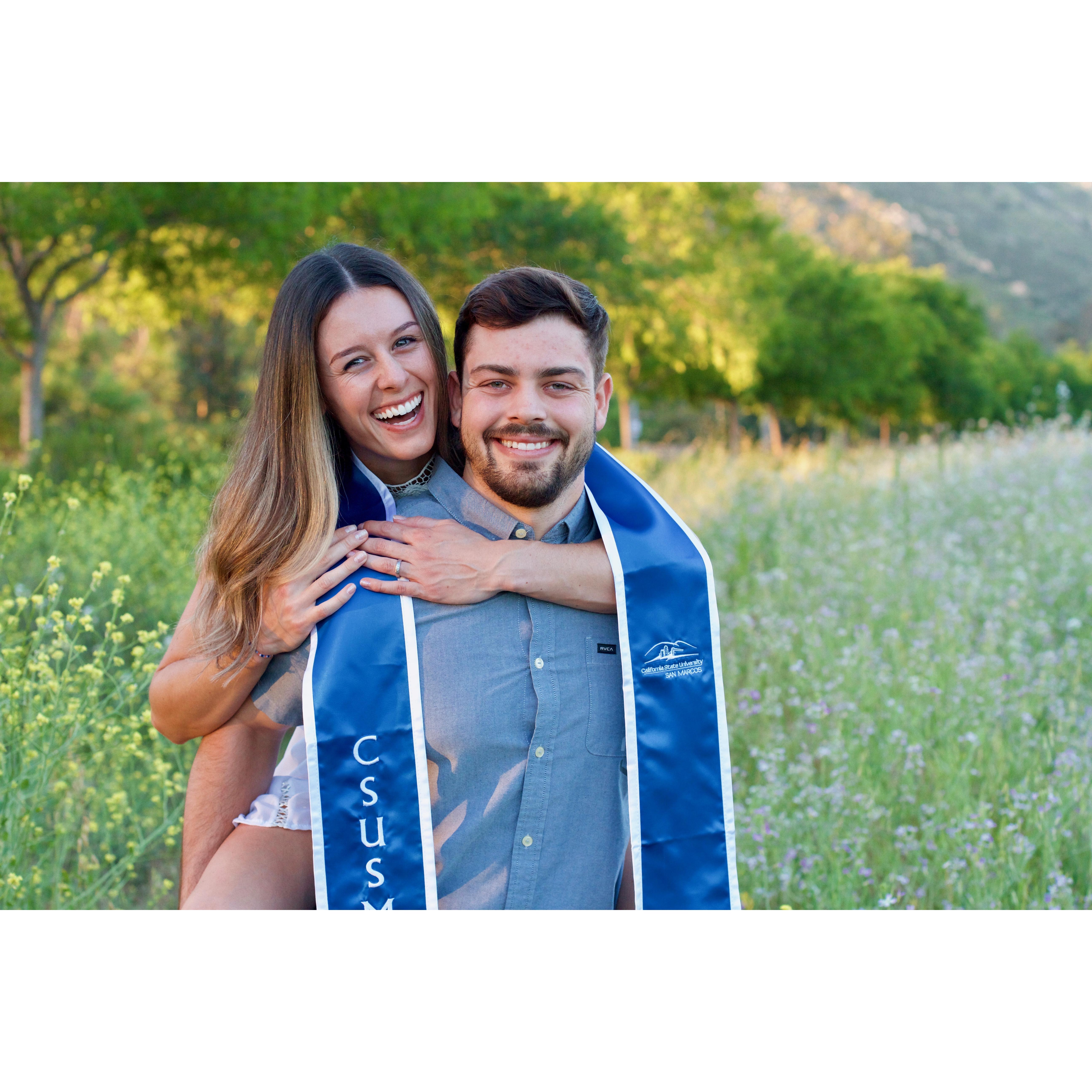 2020 Jordan graduated from Cal State San Marcos!