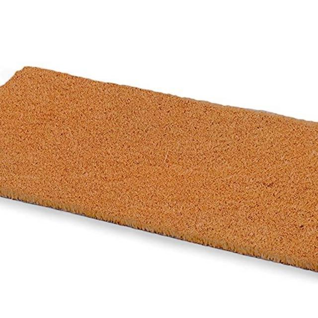 Theodore Magnus Natural Coir Doormat with Non-Slip Backing - 17 x 30 - Outdoor / Indoor - Natural - COIR-1730-15-Natural