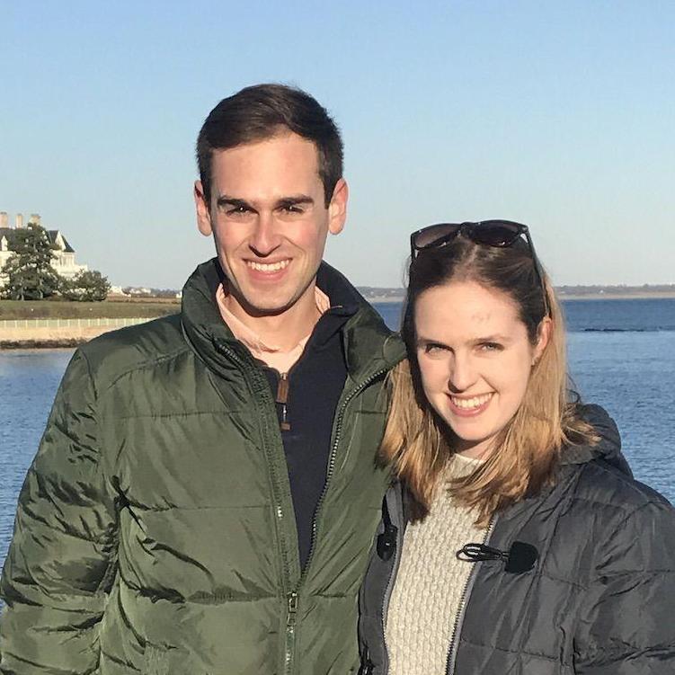 Our first photo together | November 2017 | Newport, RI
