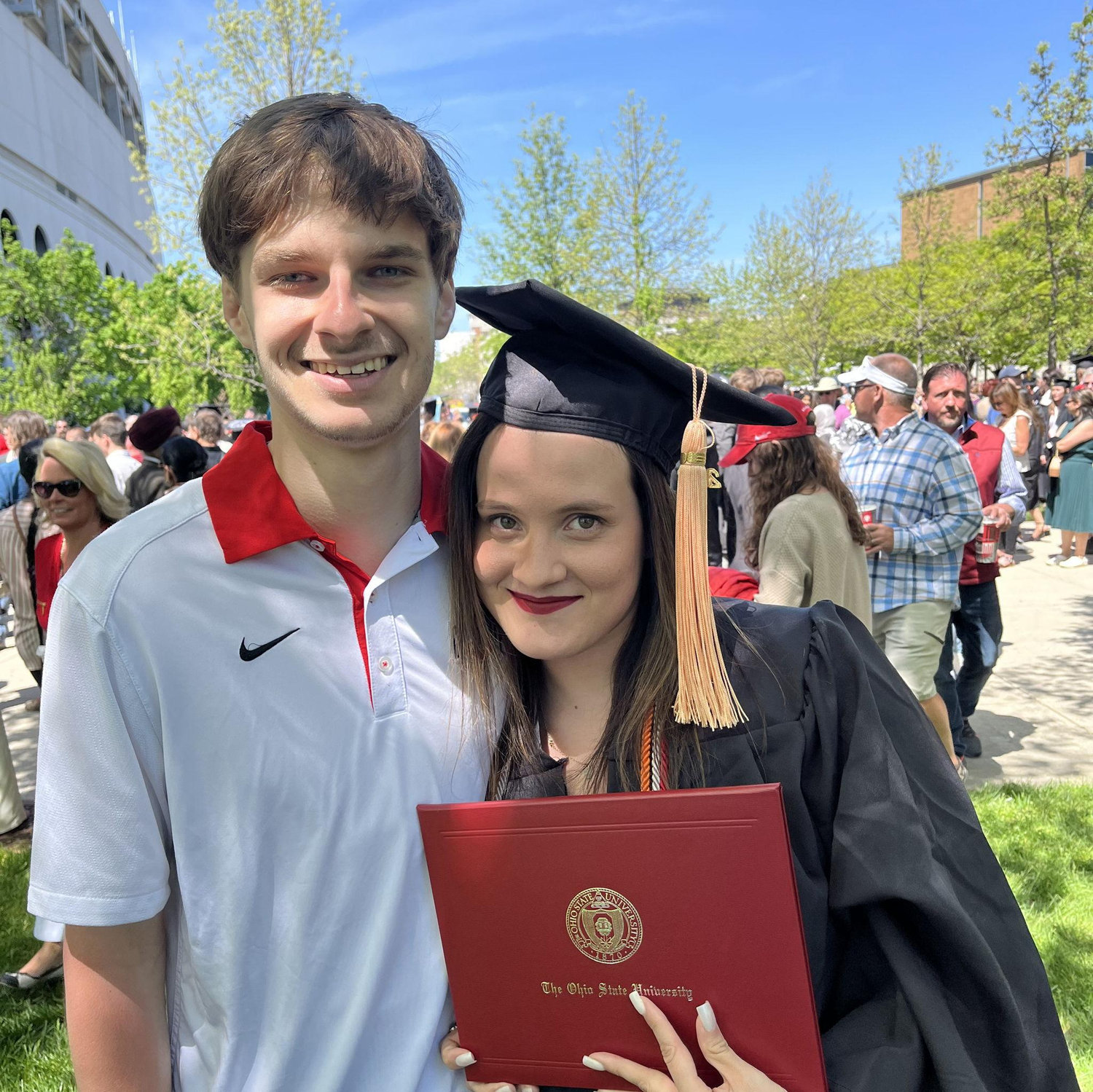 Sarah's graduation
