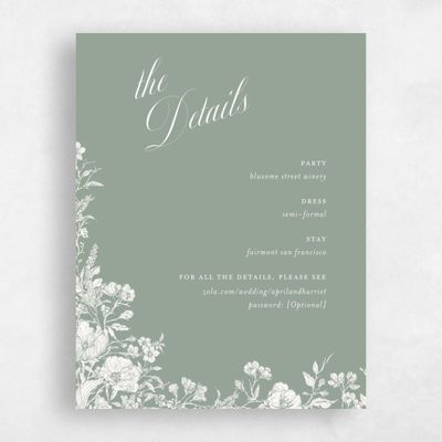 Sage, Green Wedding Enclosure - Heloise