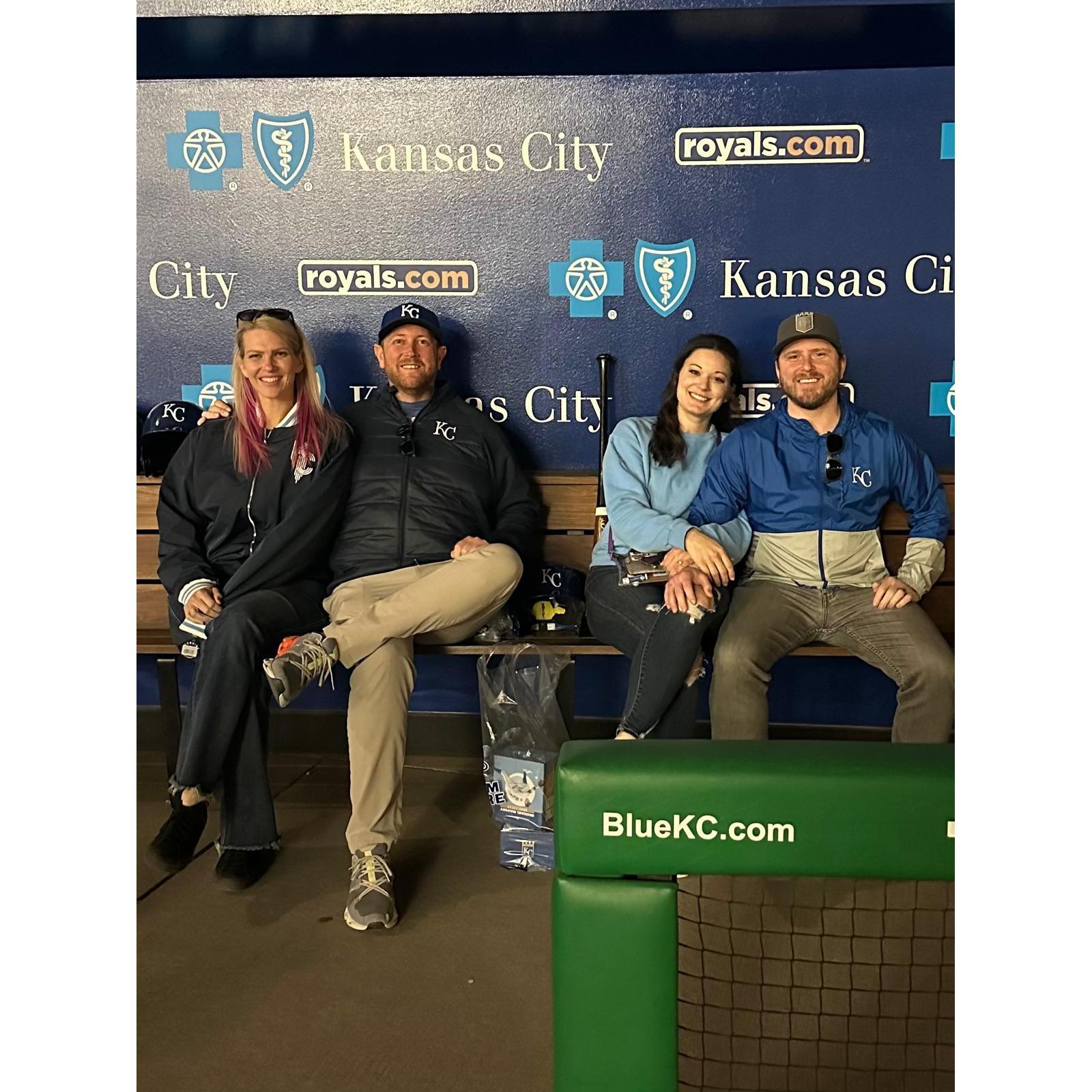 First Royals game together