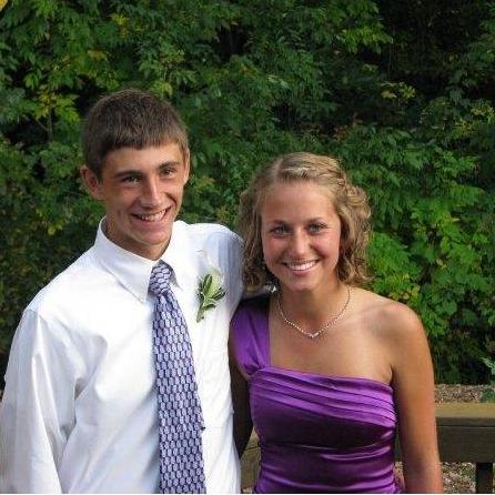 Junior Homecoming, September 2009, one week prior to dating. (freshly turned 16 yo)