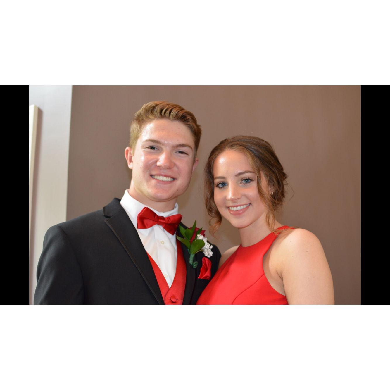 Our first dance, Prom 2017!