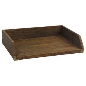 Letter Tray - Dark Brown - Threshold™