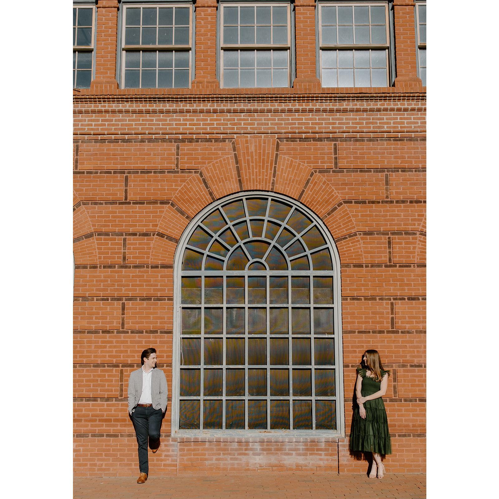 Engagement shoot in Old Town Alexandria - April 2024