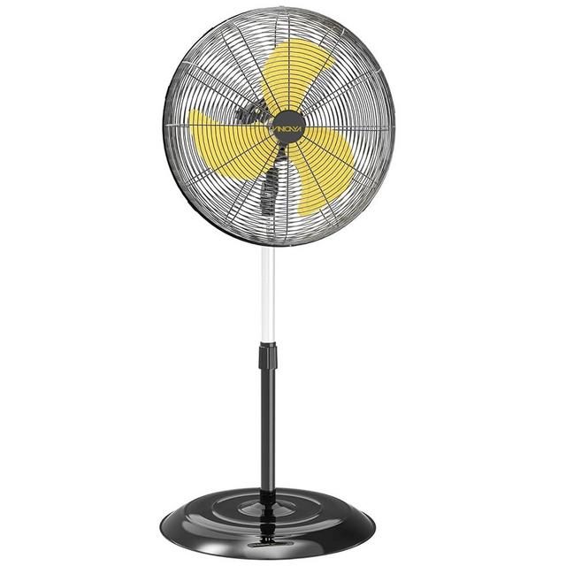 VINICAYA 20 Inch Industrial Pedestal Fan Oscillating, 5300 CFM Industrial Fans Heavy Duty with 3 Speed, Stand up Fans with Poweful Motor, UL Listed for Commercial Workshops Warehouse Garage