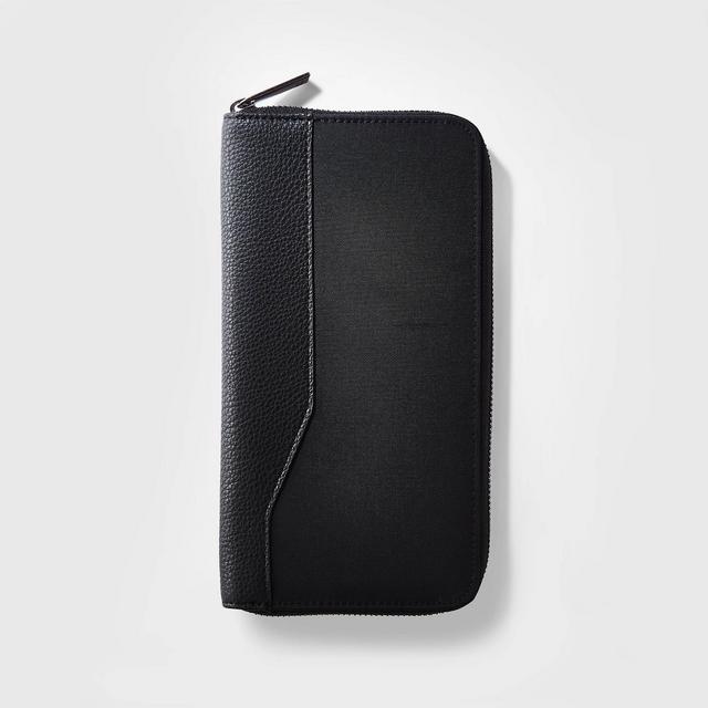 RFID Travel Wallet Black - Open Story™