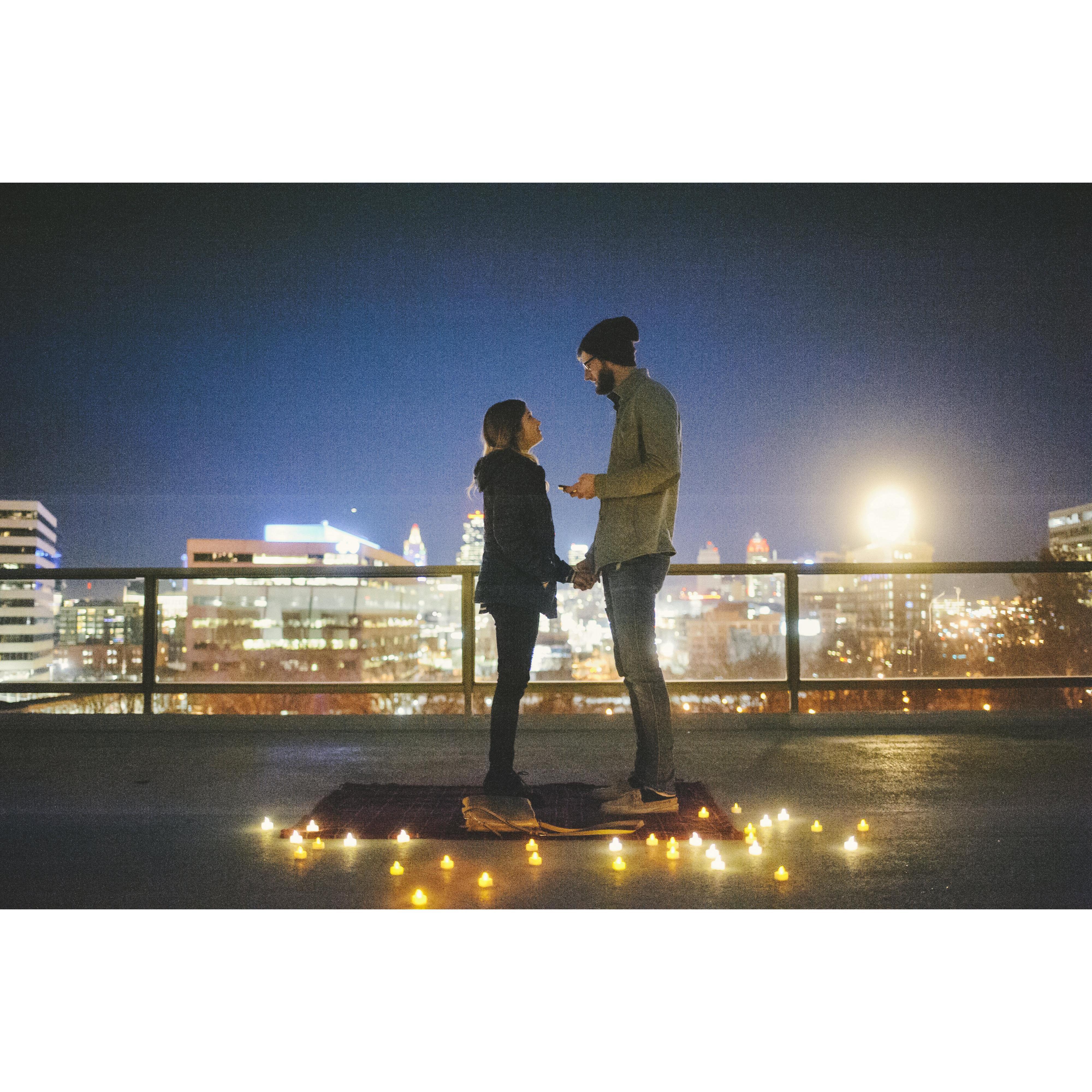 Proposal night!  12-17-18