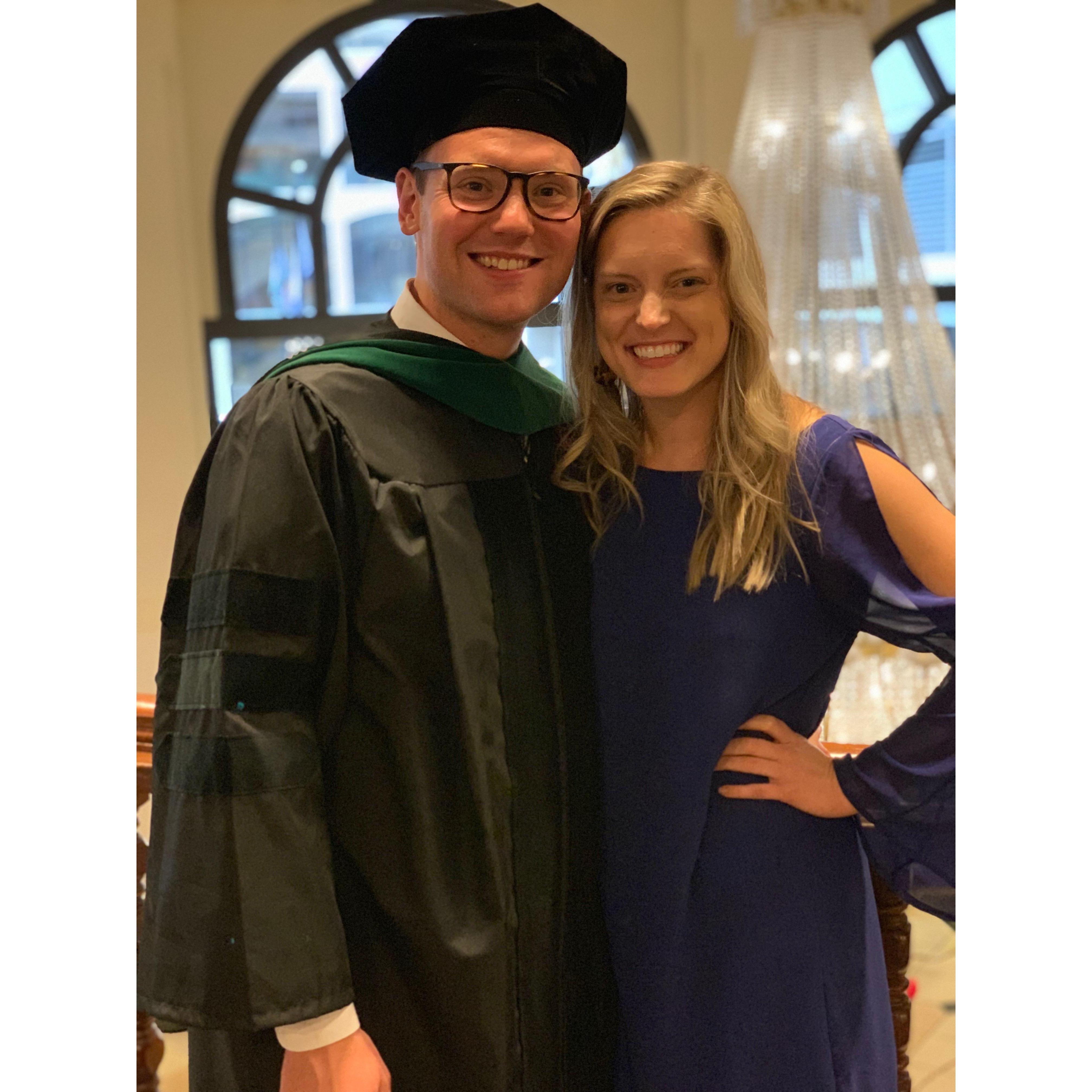 Jeff graduated medical school and Mimi decided to move back to Louisville in May 2019.