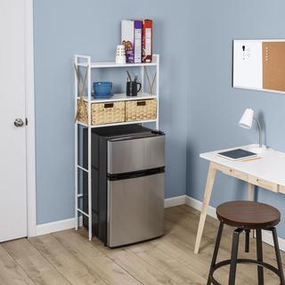 3-Tier Over-the-Toilet Shelf with Baskets